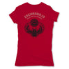 Botica-Sonora-Escarabajo-Good-Luck-Womens-T-Shirt-Red
