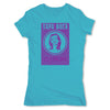 Botica-Sonora-Tapa-Boca-White-Magic-Womens-T-Shirt-Blue
