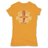 Botica-Sonora-Buena-Suerte-Good-Luck-Womens-T-Shirt-Yellow