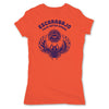 Botica-Sonora-Escarabajo-Good-Luck-Womens-T-Shirt-Orange