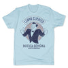 Botica-Sonora-Llama-Clientes-White-Magic-Mens-T-Shirt-Blue