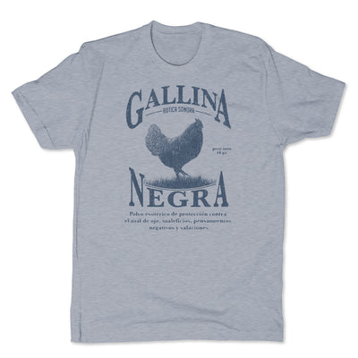 Botica-Sonora-Gallina-Negra-Protection-Mens-T-Shirt-Grey