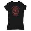 Botica-Sonora-Shango-Macho-Good-Luck-Womens-T-Shirt-Black