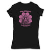 Botica-Sonora-Buddha-Good-Luck-Womens-T-Shirt-Black