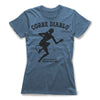 Corre-Diable-Protection-Spells-Women-T-Shirt-Blue