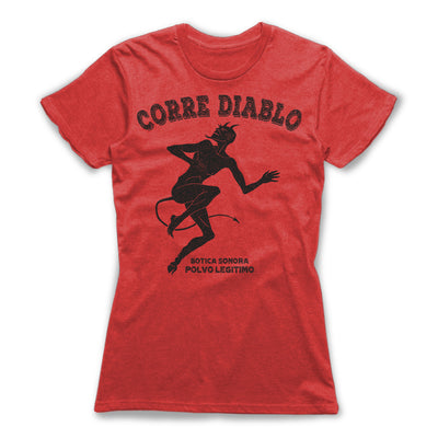 Corre-Diable-Protection-Spells-Women-T-Shirt-Red