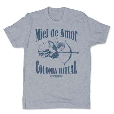 Botica-Sonora-Miel-De-Amor-Love-Spell-Mens-T-Shirt-Grey
