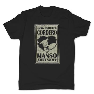 Botica-Sonora-Cordero-Manso-Love-Spell-Mens-T-Shirt-Black