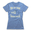 Miel-De-Amor-Love-Spell-Women-T-Shirt-Blue