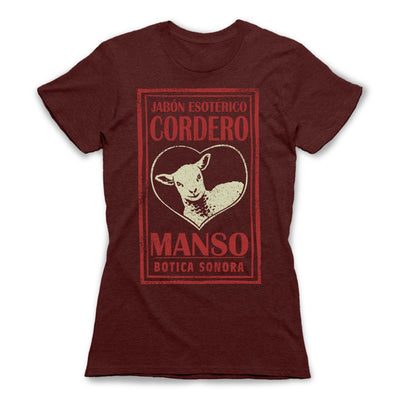 Cordero-Manso-Love-Spell-Women-T-Shirt-Cardinal