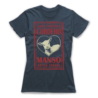Cordero-Manso-Love-Spell-Women-T-Shirt-Blue