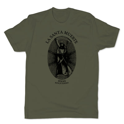 Botica-Sonora-Santa-Muerte-Black-Magic-Mens-T-Shirt-Green
