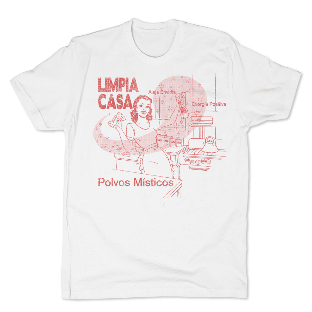 Botica-Sonora-Limpia-Casa-White-Magic-Mens-T-Shirt-White