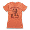 Pacto-Con-El-Diablo-Black-Magic-Women-T-Shirt-Orange