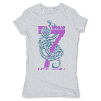 Botica-Sonora-Siete-Viboras-Protection-Spell-Womens-T-Shirt-Grey