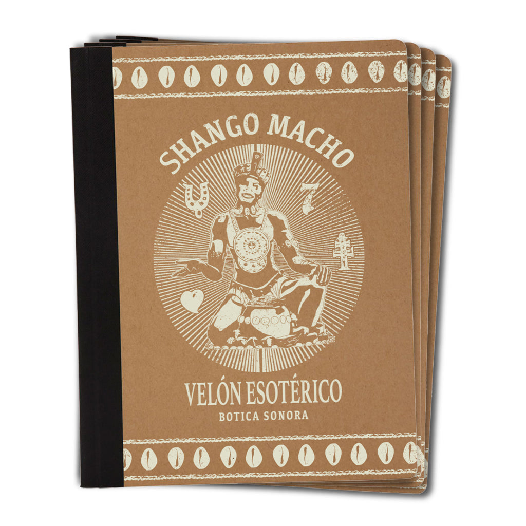 Botica-Sonora-Shango-Macho-Suerte-Good-Luck-Notebook
